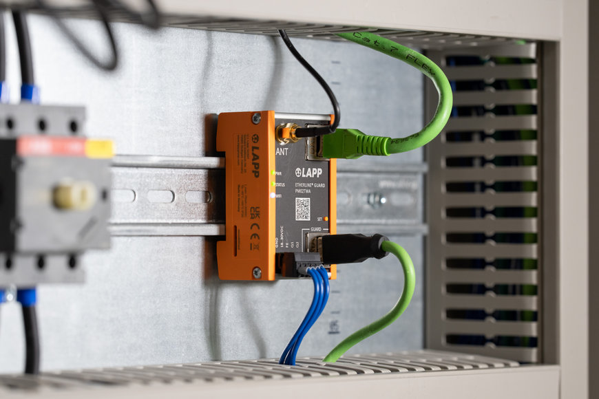 LAPP lance ETHERLINE® GUARD, une solution innovante de surveillance pour les câbles de données. 